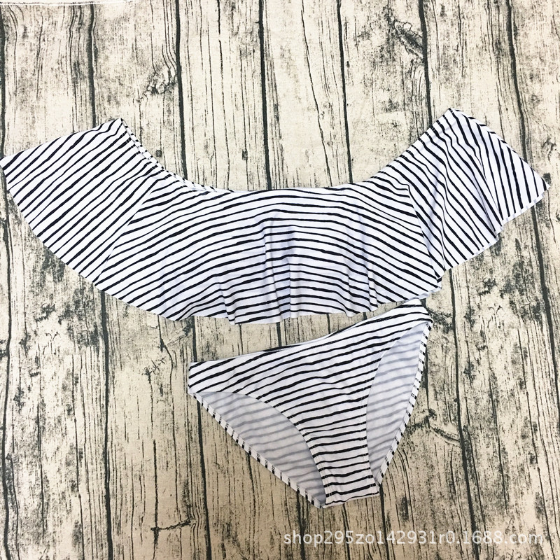 Комплект бикини с оборками F4673Ruffled